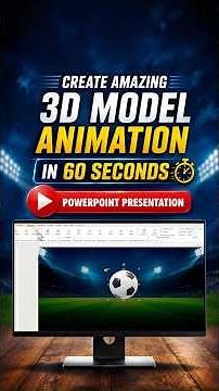 3D Model Animation in PowerPoint | 3 Amazing Facts You Did Not Know About the World Cup 2026
