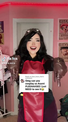 Replying to @faze_kaas_clan born to be asami forced to be kora🤷‍♀️ DC: @Gwen Dalin🤍 #asamisatocosplay #asamisato #legendofkorra #atlatiktok