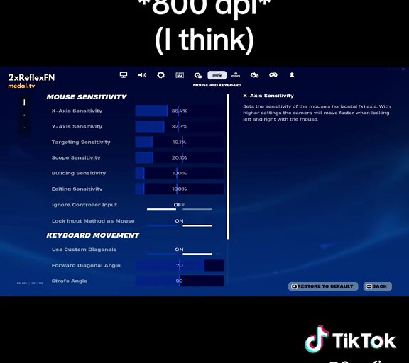 Updated Chapter 5 Settings for Fortnite Competitive | Tips and Tricks