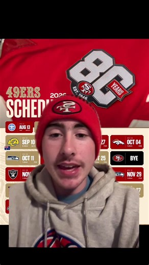 49ers 2026-27 Schedule Revealed: Full Game Breakdown