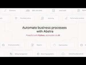 Abstra's Quick Overview | Revolutionize Your Automation with Python and AI