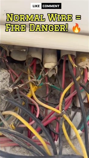 ⚡Normal Wires Vs Solar Plant Dc Cable 🔥Real Facts💡Electric Wire Thickness Guide #shorts #engineering