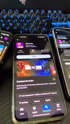 Fortnite de retour sur smartphone android 🔥
