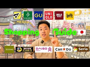 Japan Shopping Guide 2025 🇯🇵 | Daiso, Muji, Uniqlo, Donki Explained