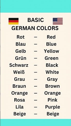 Learn German Colors 🇩🇪 | 12 Essential Farben with BriefLand