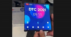 TCL showed a flexible and sliding smartphone