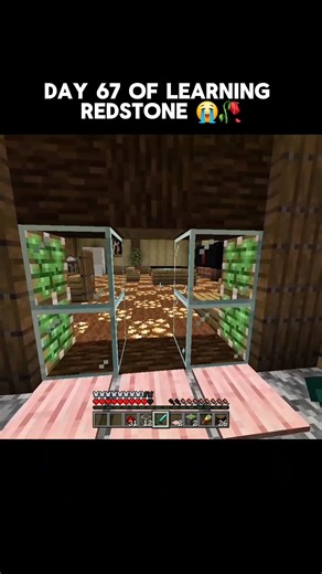 Day 67 of Learning Redstone 😭#shorts #gamingcommunity #minecraft #viral #lol #funny