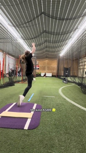 My kind of ASMR 🥎 #softball #softballlife