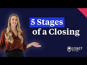Welcome to the Legacy Title Closing Process