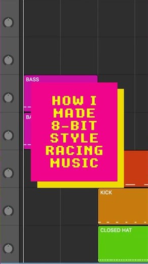Making 8-Bit Style Retro Racing Game Music | Bleepbox Studio