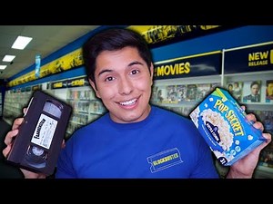 ASMR | Blockbuster Employee Helps with Movie Night!