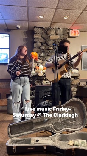Come check us out Fridays and Saturdays for live music🎤 | Claddagh Pub