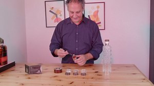 DIY Whiskey Gifts for Men - DIY Whiskey Infusion Set - Whiskey Making Kit - Decanter Set with Botanicals & Wood Chips - Bourbon Decanter & Birthday Gifts for Men