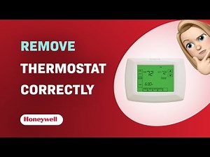 How to Remove Your Honeywell RTH8500D Thermostat
