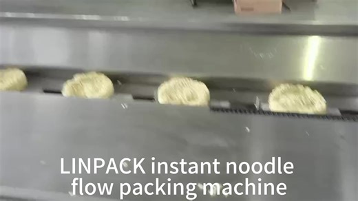 LINPACK Horizontal Flow Bag Automatic Wrap Packing Machine for Soft Tortilla Bread