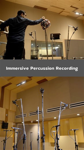 Justin Gray on Instagram: "For the song Orion’s Belt from the GRAMMY®-nominated album IMMERSED, we used an 11-channel immersive microphone array to overdub all of the percussion layers. My goal was to create the effect of the listener standing in the middle of a large percussion ensemble, with instruments in front, beside, behind, and above. For Your GRAMMY® Consideration Justin Gray — IMMERSED Best Immersive Audio Album (Production & Engineering) Learn more 👉 🔗 in Bio The 11-channel array (Th