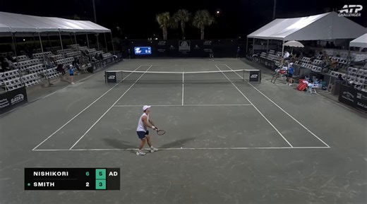 【錦織圭出場！YouTube特別無料配信📢】 錦織圭 VS C.スミス 6-2,6-3世界ランク１９０位のC.スミス相手にストレートの完勝🔥相手は昨年のATP250ヒューストンでベスト8進出など、クレーコートを得意とする相手に対して、ファーストサーブ・セカンドサーブともに高いポイント取得率を誇り、ストレーク戦でも終始、主導権を握る展開でした‼️2回戦にも注目です🔥