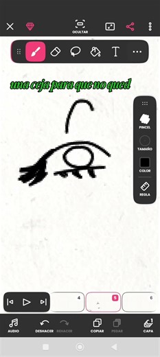 cómo dibujar ojos de mujer xd(me salío uno nomas) #edit #memes