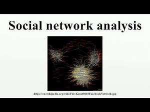 Social network analysis