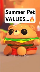 NEW Week 3 Summer Pets VALUE in Adopt Me...🔥#adoptme #roblox