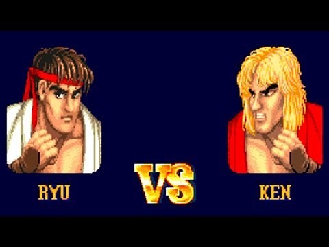 Ryu vs Ken [Street Fighter II]