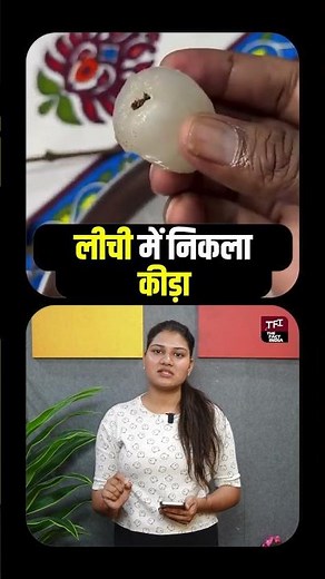 Lychee में निकला कीड़ा | Viral Video | Viral News | Health Tips | The Fact India | TFI |