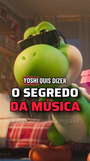 O SEGREDO DA MÚSICA DO LUIGI E DO YOSHI ##supermariogalaxy #yoshi #mario #bowser #shorts