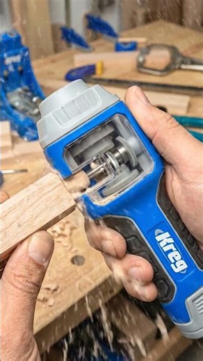 Kreg Dowel Maker in Action! Perfect Dowels in Seconds 🔥🪵 #Woodworking #tools