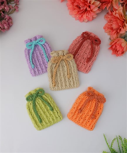 CROCHET PATTERN + VIDEO, Sunbeam Soap Saver, Crochet Soap Bag Pattern, Eco-friendly Soap Holder, Easy Drawstring Soap Pouch Pdf, Home Decor - Etsy