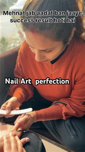 Salon hard work reality 💅✨ #nails #nighangelsalon