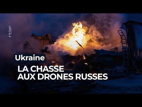 Ukraine : La chasse aux drones russes - RTBF Info