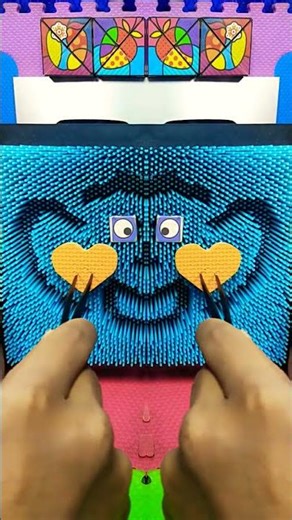 see the process of making a heart sign #shorts