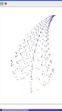 Barnsley fern (Scratch)