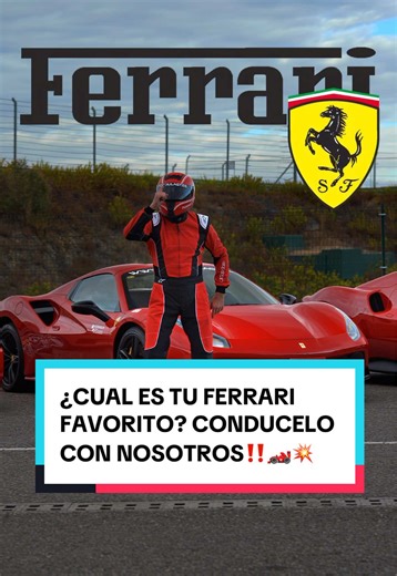 Ferrari, ¿piensas que todos son iguales? Error. El Ferrari F430 es sonido, carácter y esencia pura. El Ferrari 488… el turbo empuja tan rápido que, si lo aprietas, vuelas de verdad 💨 Y el Ferrari 296 es directamente tecnología del futuro: lo conduces y piensas esto no es normal 🤯 Cada Ferrari tiene su personalidad. ¿Con cuál te quedas tú? 🏎️ Vívelos en circuito, sin fianzas, sin líos y cero estrés. Conduce con Fórmula GT. #ferrariexperience #formulagtexperience #superdeportivos #ferrari