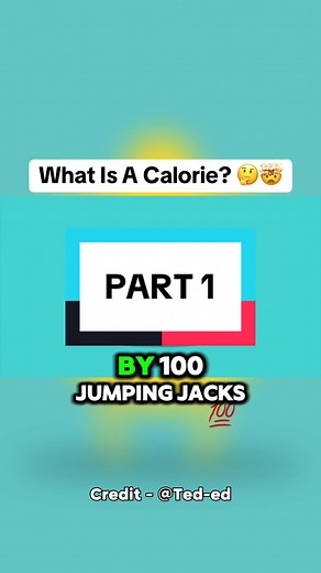 What Is A Calorie | Part 1 #educationalvideo #educational #interestingvideos #informational #sciencetok