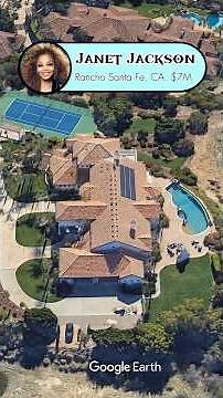 Janet Jackson House in California worth over $7 M I Celebrities Homes #janetjackson #celebrityhouse