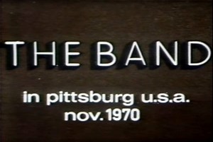 A rare video of THE BAND recorded on November 1, 1970, at the Syria Mosque in Oakland. The setlist includes - Time to Kill, The Weight, This Wheel's on Fire & Up on Cripple Creek. Originally produced by Dutch filmmaker, Roelof Kiers. | The Odd, Mysterious & Fascinating History of Pittsburgh
