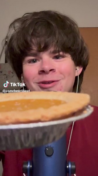 Delicious Pumpkin Pie ASMR Mukbang Eating Sounds