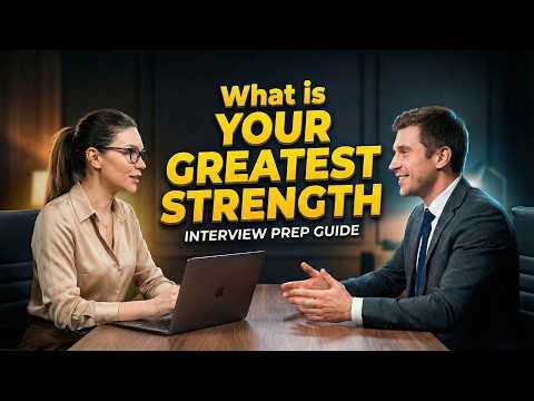 Best Answer: “What Is Your Greatest Strength?” (Job Interview Guide)