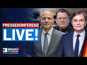 LIVE: Pressekonferenz der AfD-Fraktion - Diese Woche im Bundestag