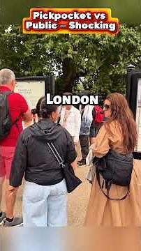 Pick Pocket vs Public Moments #Pickpockets #London #attenzionepickpocket #fyp #pickpocketlondon