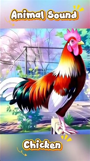 Animal Sound | Chicken 🐔