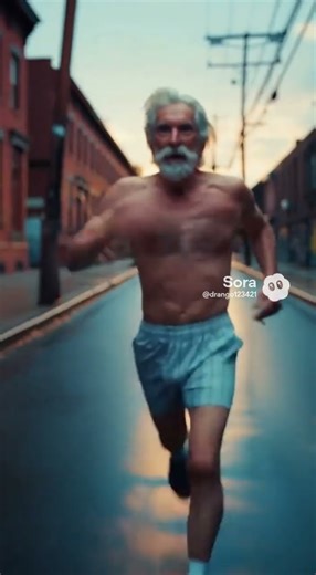 An Old Man Running in Boxers… And He’s Faster Than You Think!
