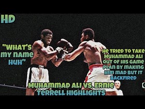 Muhammad Ali vs. Ernie Terrell Full Fight Highlights
