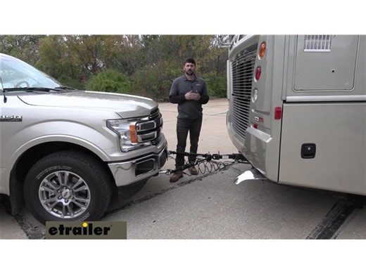 How the Blue Ox Alpha Non-Binding Tow Bar Fits - 2018 Ford F-150