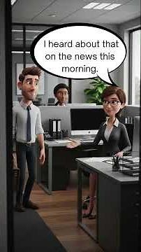 Business English How to Apologize for Being Late to Work Real Office Dialogue #esl #englishlearning