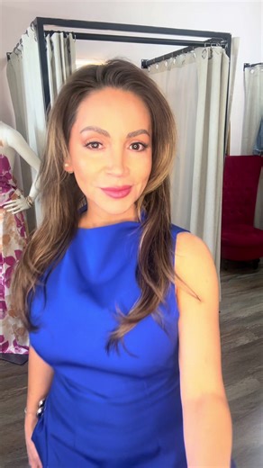 Dinner date recommendations? Feeling kinda cute, he might have to take me out tonight 💖 #feelingcute #datenight #bluedress #tucsonboutique #OOTD