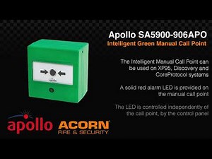 Apollo SA5900-906APO Intelligent Green Manual Call Point