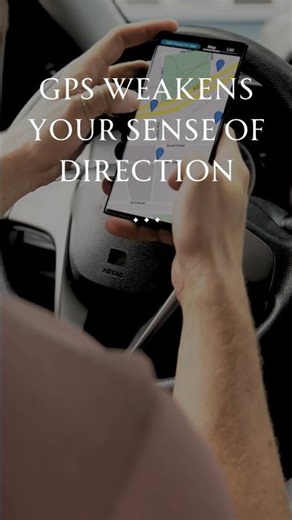 Why GPS Weakens Your Sense of Direction (Psychology) #psychologyfacts #gpspsychology #humanbehavior