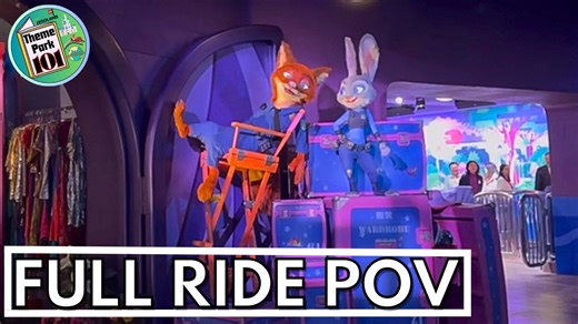 Experience Zootopia: Hot Pursuit POV – Shanghai Disneyland